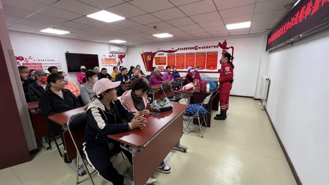 【社区剪影】馨怡嘉园社区防灾减灾知识进社区宣讲活动(图1)