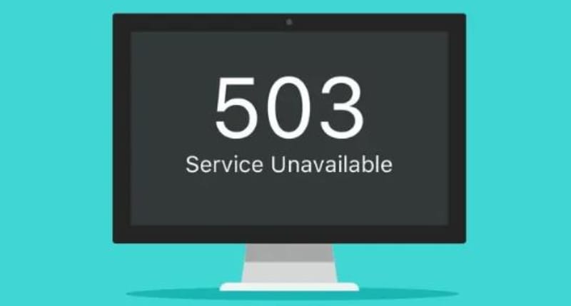 出现503 : http error 503这个错误怎么解决(图1)