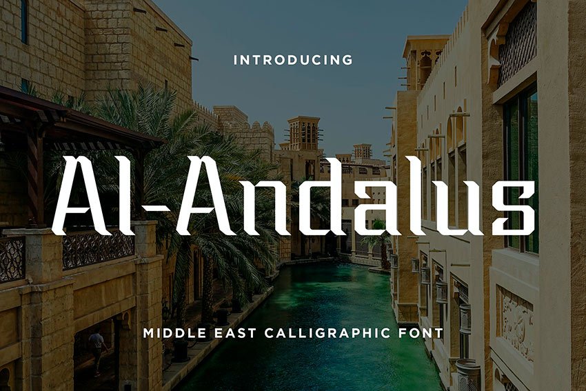 Al-Andalus：阿拉伯风格字体