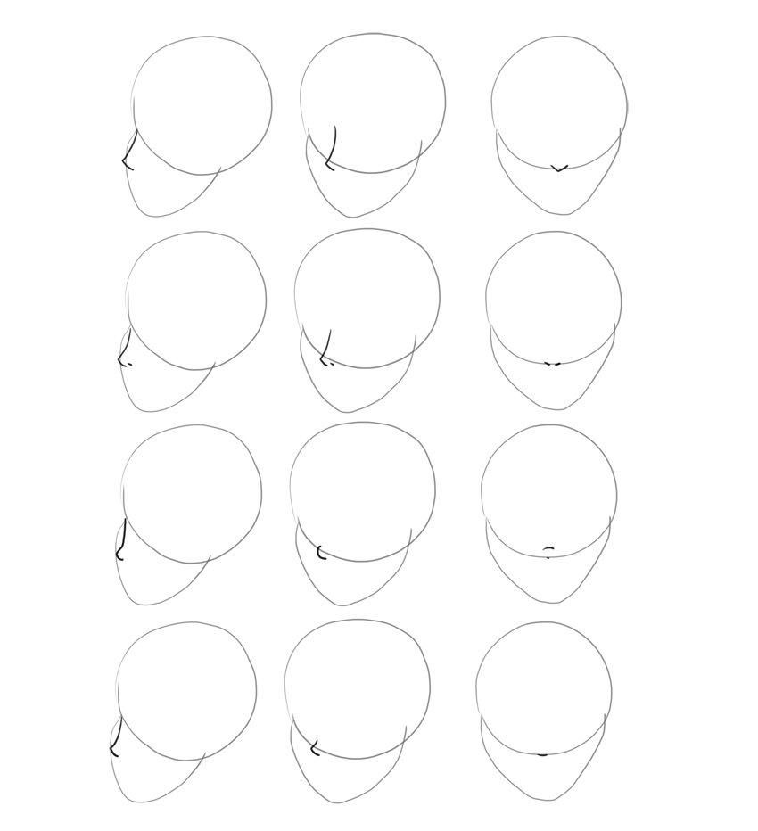 如何绘制动漫头部和面部(图45)