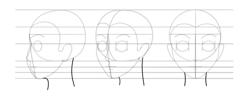 如何绘制动漫头部和面部(图26)