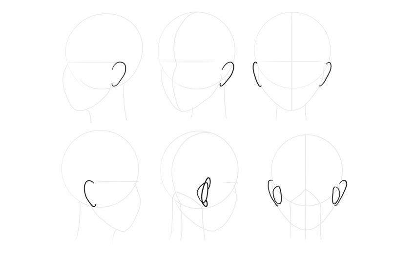 如何绘制动漫头部和面部(图46)